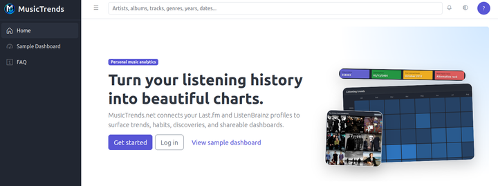 New website for MusicTrends.net